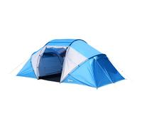 Outsunny 4-6 Persons Camping Tent Dome Family Travel Group Hiking Room Fishing - 170H x 430L x 240Wcm