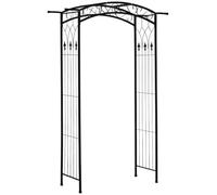 Outsunny Metal Garden Arches for Climbing Plants, 130 x 211cm