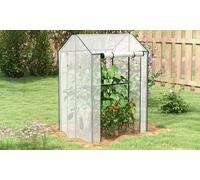 Outsunny Mini Greenhouse Collection: Outsunny 5-Tier Mini Greenhouse - White