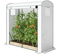 Outsunny Mini Greenhouse, Portable Indoor Outdoor Green House with PE Cover