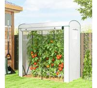 Outsunny Mini Greenhouse, Portable Indoor Outdoor Green House with PE Cover