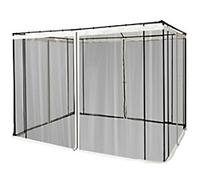 Outsunny Nylon Mesh 84C-142 Polyester, Nylon Black, Beige