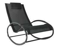 Outsunny Orbital Zero Gravity Rocking Chair, Durable & Comfortable, Perfect for