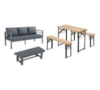 Outsunny Outdoor Bench Selections: Outsunny Camping Beer Table Set