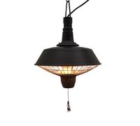 Outsunny Outdoor Electric Heater Halogen 2100W-Black | TJ Hughes Black