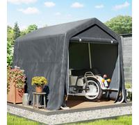 Outsunny Outdoor Garden Storage Shed Waterproof Bike Tent W/ Zipper Doors