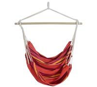 Outsunny Garden Hammock Chair Yard Hanging Rope Cotton Cloth - Green, Multi