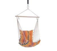 Outsunny Outdoor Hanging Rope Chair With Soft Padded Seat & Backrest
