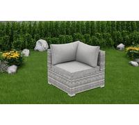 Outsunny Outdoor PE Rattan-Effect Corner Sofa