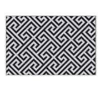 Outsunny 121X182Cm Reversible Outdoor Rug Portable Straw Rv Camping Mat