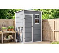 Outsunny Outdoor Storage Shed with Lock and Window