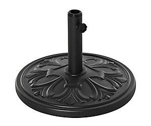 OutSunny Parasol Base 13000 g HDPE, Cement, Metal 48 x 48 x 34 cm