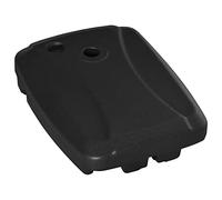 Outsunny Parasol Base, Water and Sand Filled, Up to 75kg, Portable Umbrella Stand Weights for Cantilever Banana Parasol with Wheels, Black - Black - HDPE - 80cm x 60cm x 17cm