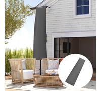 Outsunny Parasol Umbrella Cover, Outdoor Protector for Garden, Grey