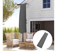 Outsunny Parasol Umbrella Cover, Outdoor Protector for Garden, Grey