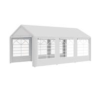 Outsunny 6m x 3m Heavy Duty Carport Outdoor Car Canopy Shelter Party Tent - 600cmx300cmx280cm