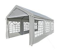 OutSunny Party Gazebo White Heavy Duty