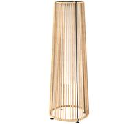 Outsunny Patio Garden Solar Powered Lights Woven Resin Wicker Lantern Auto On/Off