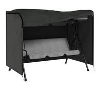 Outsunny Large Outdoor Swing Chair Cover Garden Furniture Protector 164cm Grey, Grey