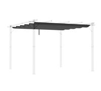 Outsunny Pergola Shade Cover Replacement Canopy for 3 x 3m Pergola - Grey | TJ Hughes