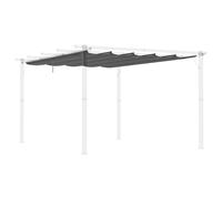 Outsunny Pergola Shade Cover Replacement Canopy for 4 x 3(m) Pergola - Grey | TJ Hughes