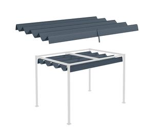Outsunny Pergola Sun Shade Cover Roof Replacement for 3 x 2.15m Pergola, Grey