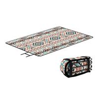 Outsunny Picnic Blanket, 300X200Cm Beach Blanket Outdoor Picnic Mat Multi
