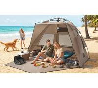 Outsunny Pop-Up Beach Tent Shelter: Green