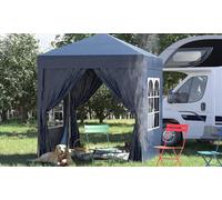 Outsunny 2 x 2m Pop Up Gazebo with Sides, Waterproof Pop Up Canopy for Outdoor Gatherings, Parties and Events, Green Aosom UK