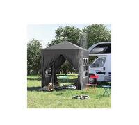 Outsunny Pop Up Gazebo Outdoors Water proof Black 2000 mm x 2000 mm x 2450 mm