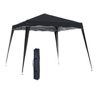 Outsunny Pop-Up Tent, 3Lx3Wx2.4H m-Black