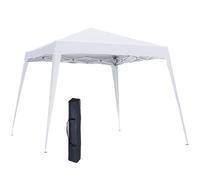 Outsunny Pop-Up Tent, 3Lx3Wx2.4H m-White