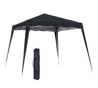 Outsunny Pop-Up Tent, 3Mx3M, Black - Shade, Quality, Easy Setup, Perfect for Out