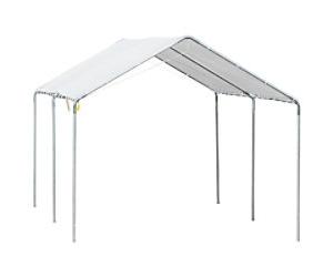 OutSunny Portable Garage 5.95 x 2.9 x 2.6 m White