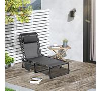 Outsunny Portable Sun Lounger