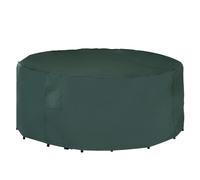 Outsunny PVC Coated Round Furniture Cover- Green | TJ Hughes