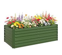 Outsunny Raised Beds for Garden, 180 x 90 x 59 cm, Green