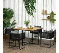 HOMCOM Armchair Fixed Armrest Light Grey 150 kg 839-001V71LG 720 x 660 x 740 mm