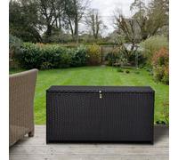 Rattan Storage Box Dark Brown 284L