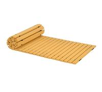 Outsunny Roll Out Garden Path Walkway, 1.85m Wooden Garden Pathway, Weather-Resistant Walk Way for Outdoor Patios, Roll Out Hardwood Way for Wedding Party Pathways