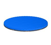 Outsunny Round Pool Cover, 10 ft Waterproof Swimming Pool Cover with Secure Rope, Tightener for Above Ground Pools, Blue