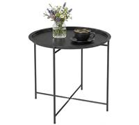 OutSunny Coffee Table Round Steel 460 x 460 x 500 mm