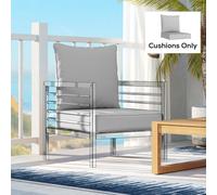 Outsunny Seat and Back Cushion Set, Fade Resistant Replacement Cushion