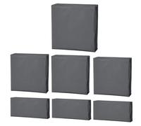 Outsunny Seat Cushion Cover Replacement Set - Grey | TJ Hughes