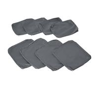 Outsunny Seat Cushion Cover Replacement Set - Grey | TJ Hughes