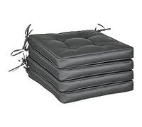OutSunny Seat Cushion Grey 84G-017V70GY 4 Pieces