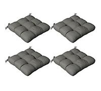 OutSunny Seat Cushion Grey 84G-190V70CG 4 Pieces
