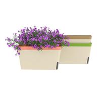 Outsunny 3 Pcs Self Watering Plant Pots w/ Visual Water Level Window | TJ Hughes