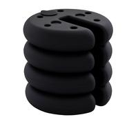Outsunny Pop up Canopy Weight Set of 4, Heavy Duty Sand Fillable Tent Leg Weights for Marquee Party Tent Canopy, Total 20kg