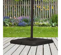 Outsunny Set of 4 Parasol Base Stand Weights for Cantilever Umbrella Up to 120kg